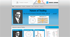 Desktop Screenshot of natureoftrading.com